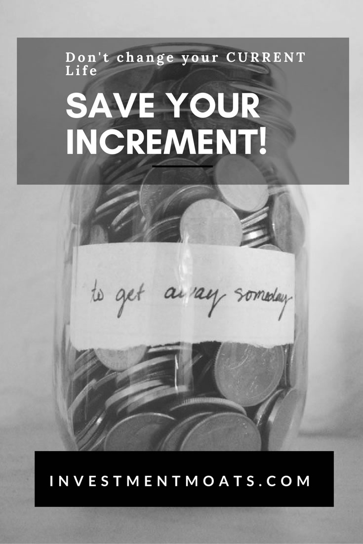 Saving your Increment