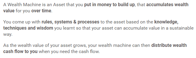 What are wealth machines